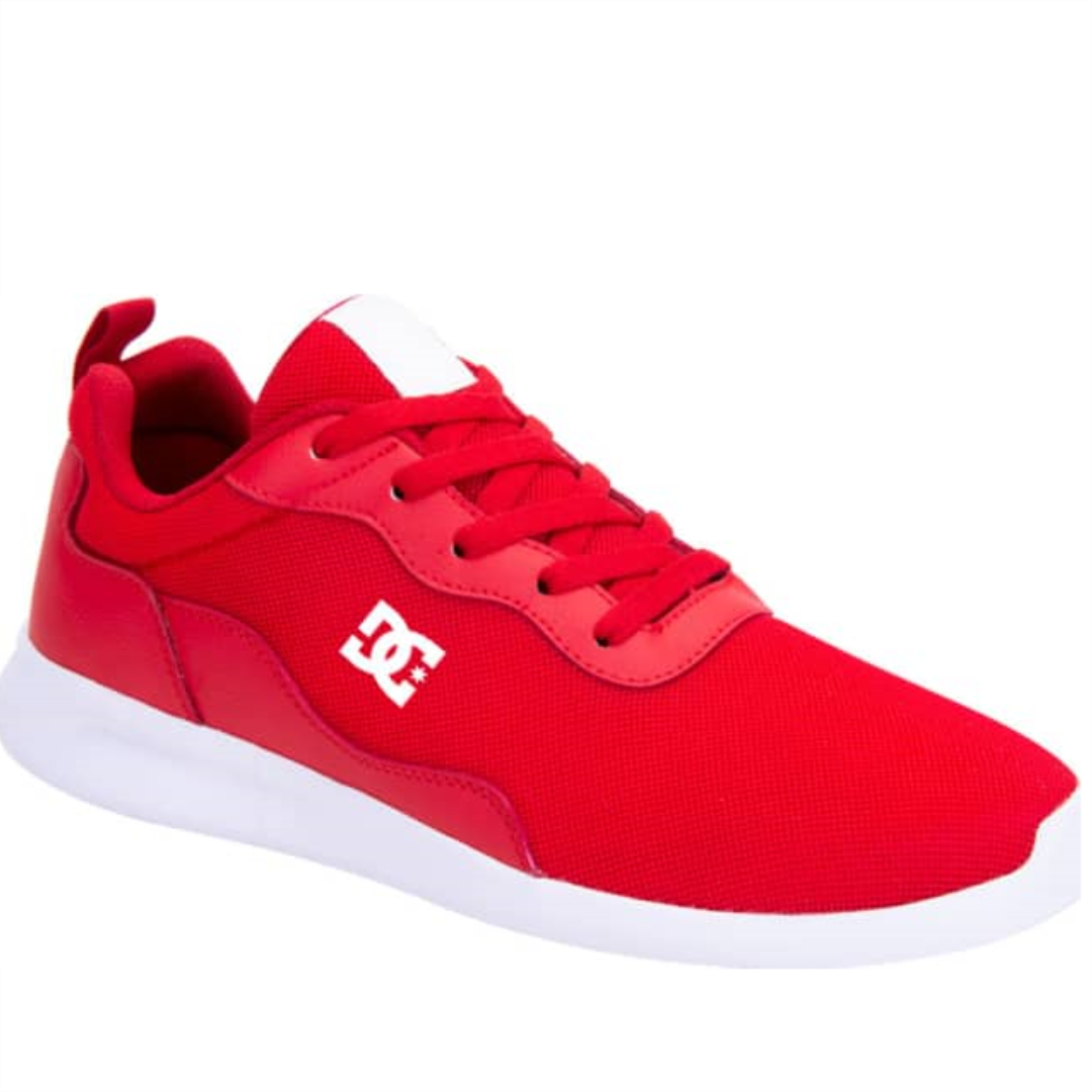 Tenis Casual Urbano DC Shoes 8RE4 Rojo Original 