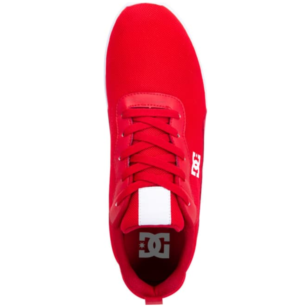 Tenis Casual Urbano DC Shoes 8RE4 Rojo Original 