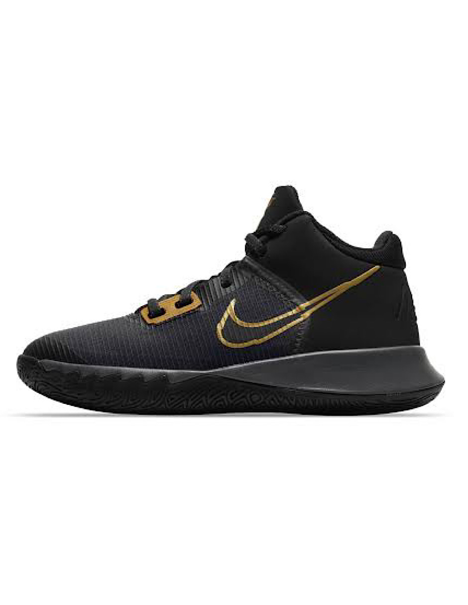 TENIS NIKE KYRIE FLYTRAP 4 GS BLACK METALLIC GOLD (CT5537-005)