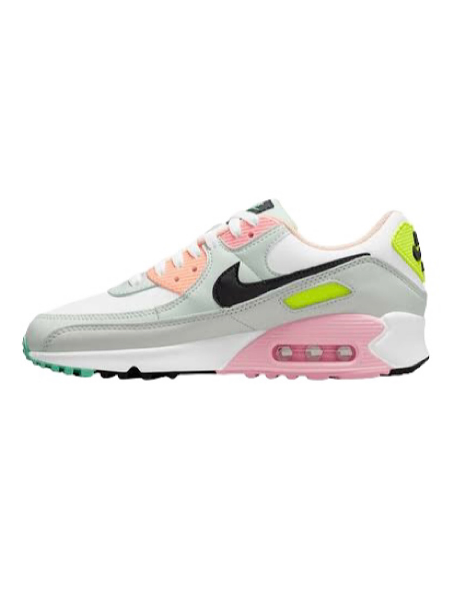 TENIS NIKE AIR MAX 90 WHITE VOLT GREEN GLOW (CZ1617-100)