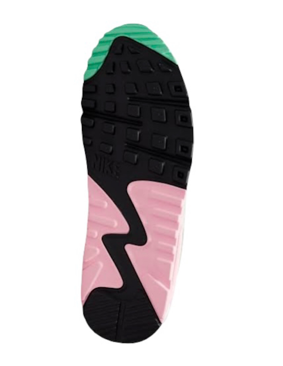 TENIS NIKE AIR MAX 90 WHITE VOLT GREEN GLOW (CZ1617-100)