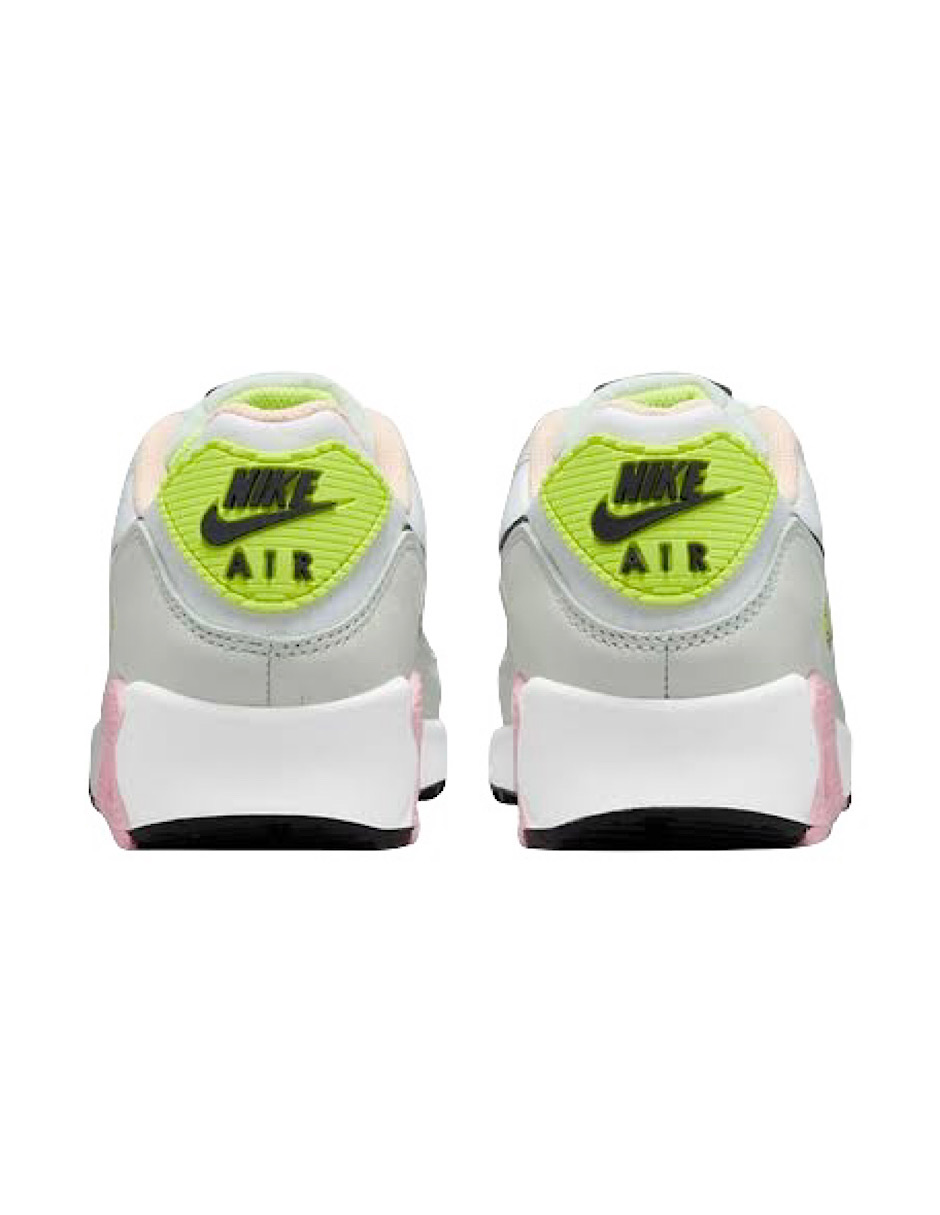 TENIS NIKE AIR MAX 90 WHITE VOLT GREEN GLOW (CZ1617-100)