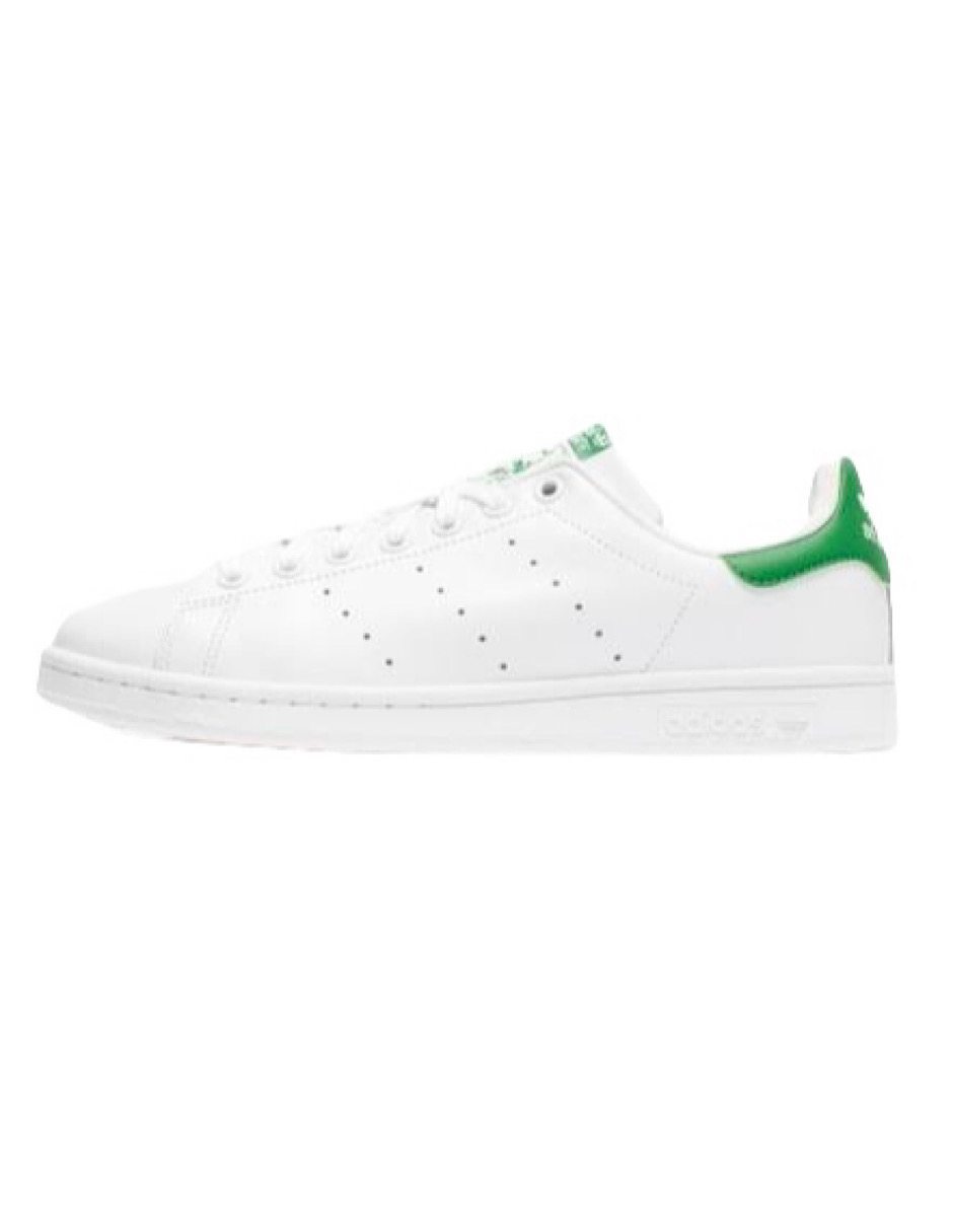 TENIS ADIDAS STAN SMITH CLASICOS (M20324) BLANCO - VERDE