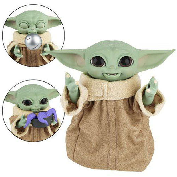 Star Wars The Mandalorian - Galactic Grogu Baby Yoda Snackin