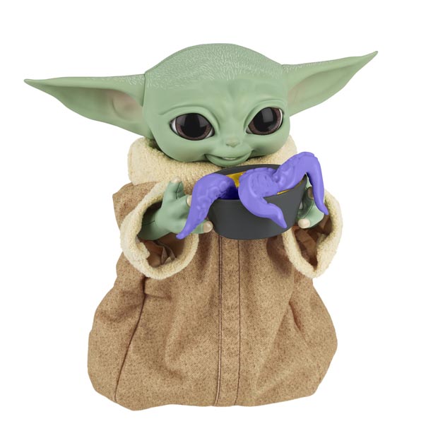 Star Wars The Mandalorian - Galactic Grogu Baby Yoda Snackin