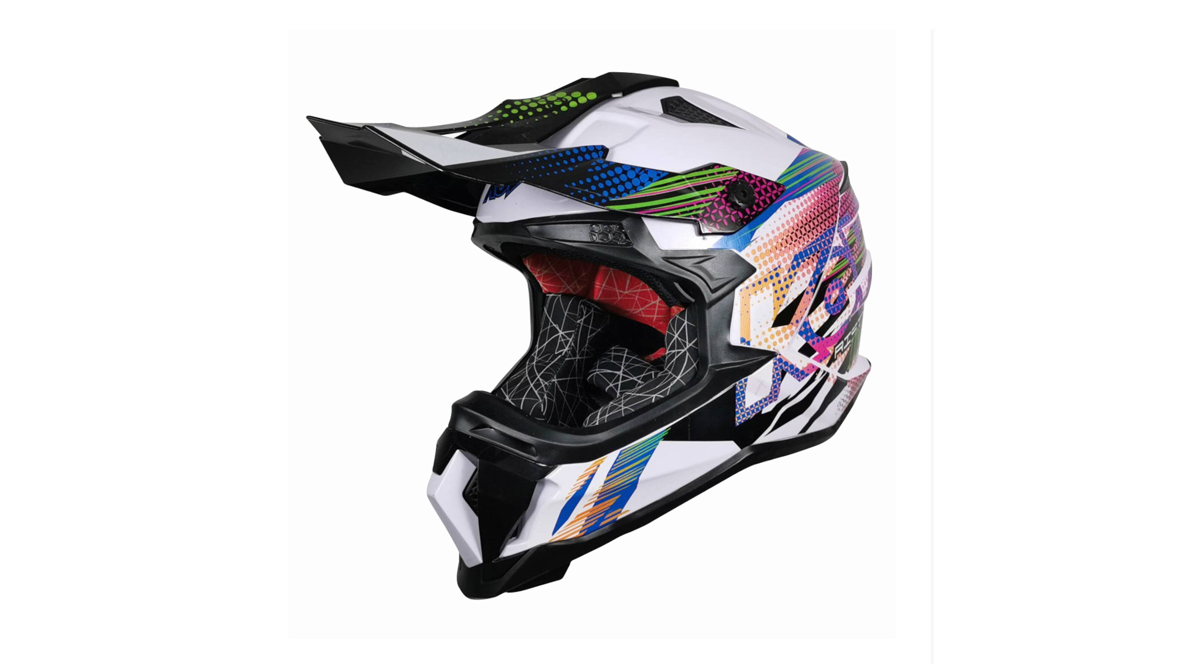 Casco KOV  Rising Idol Cross Off-Road para Motocross Certificado Dot