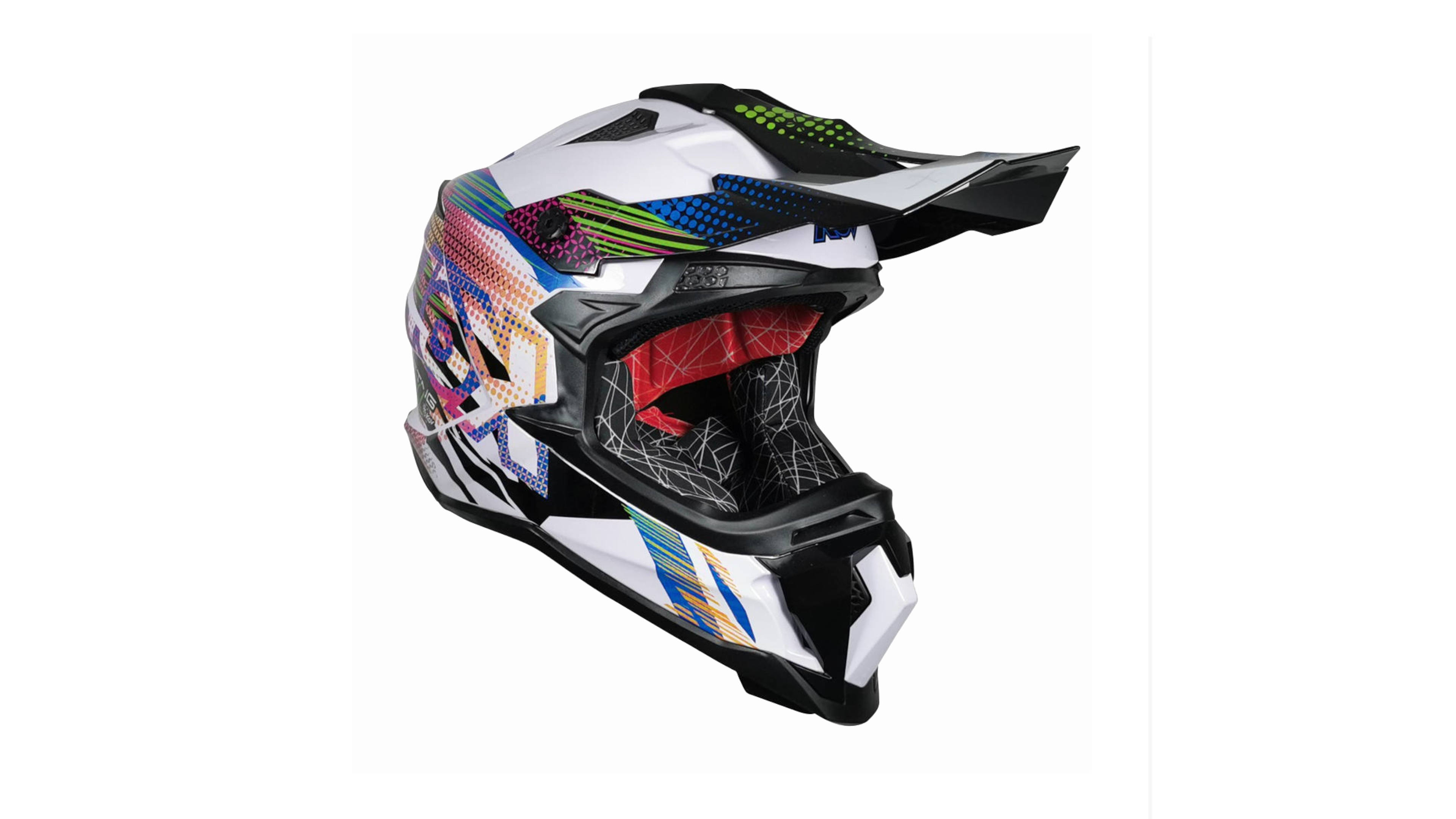 Casco KOV  Rising Idol Cross Off-Road para Motocross Certificado Dot