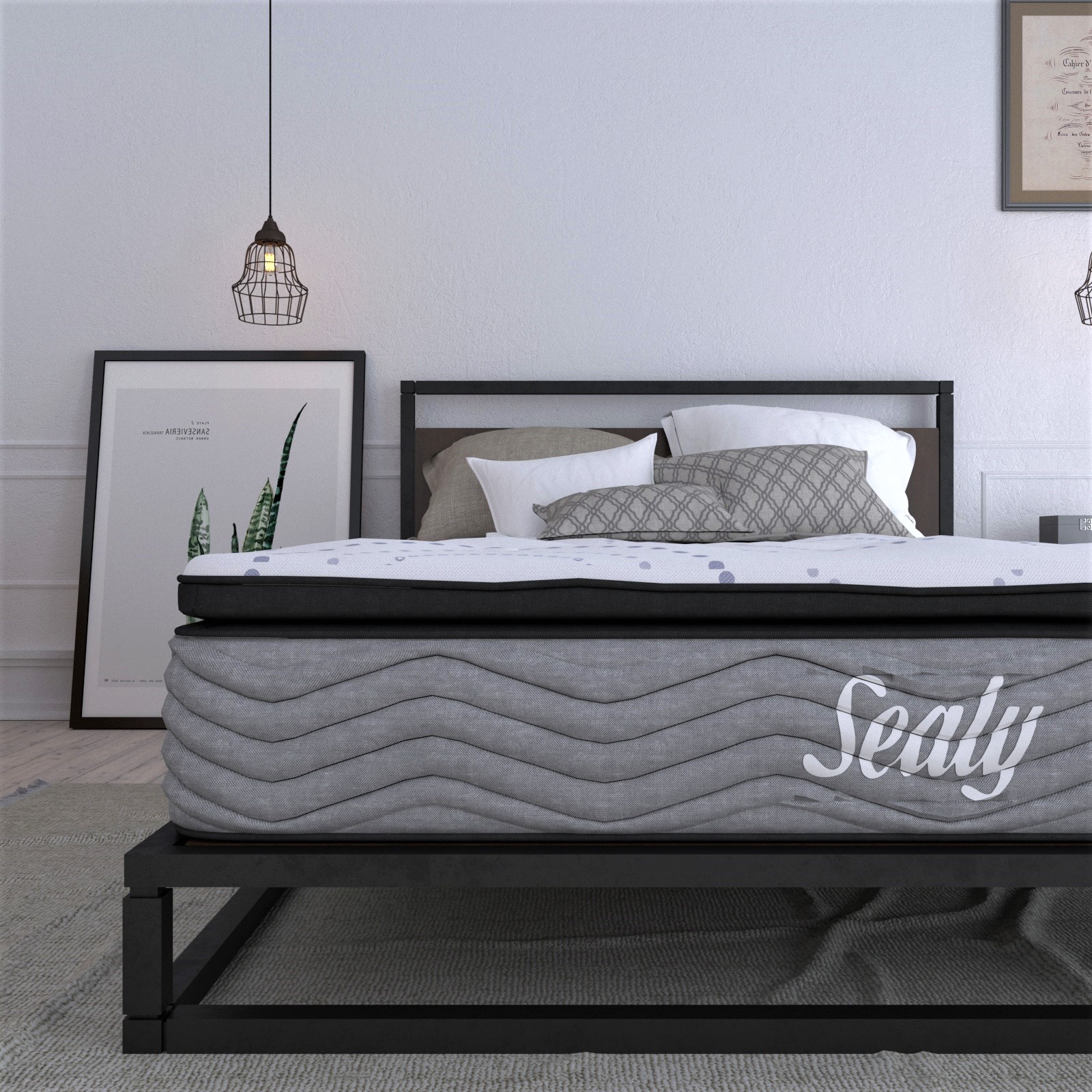 Colchón Matrimonial Sealy Temptation Ortopédico 