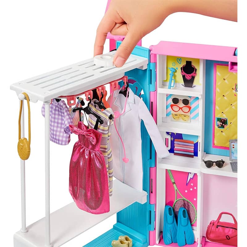 Barbie Closet De Ensueño: Ropa Y Accesorios Para Muñeca
