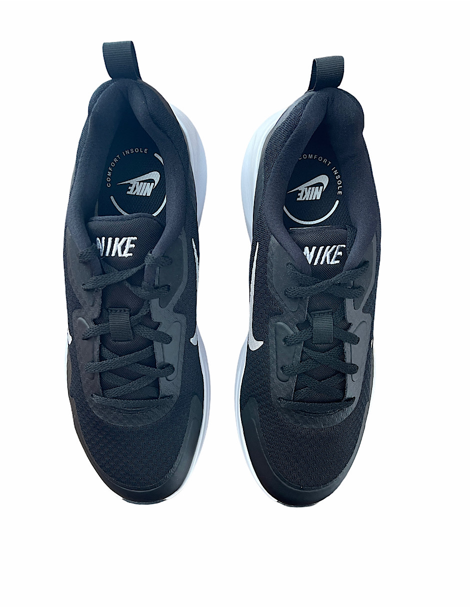 TENIS NIKE WEARALLDAY negro suela blanca