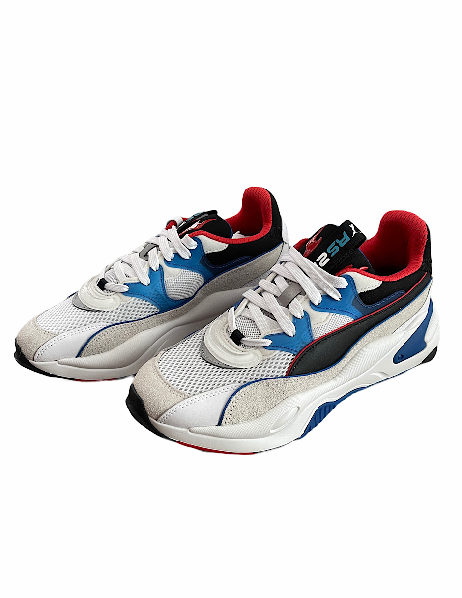 TENIS PUMA RS-2K INTERNET EXPLORING blanco, azul, rojo