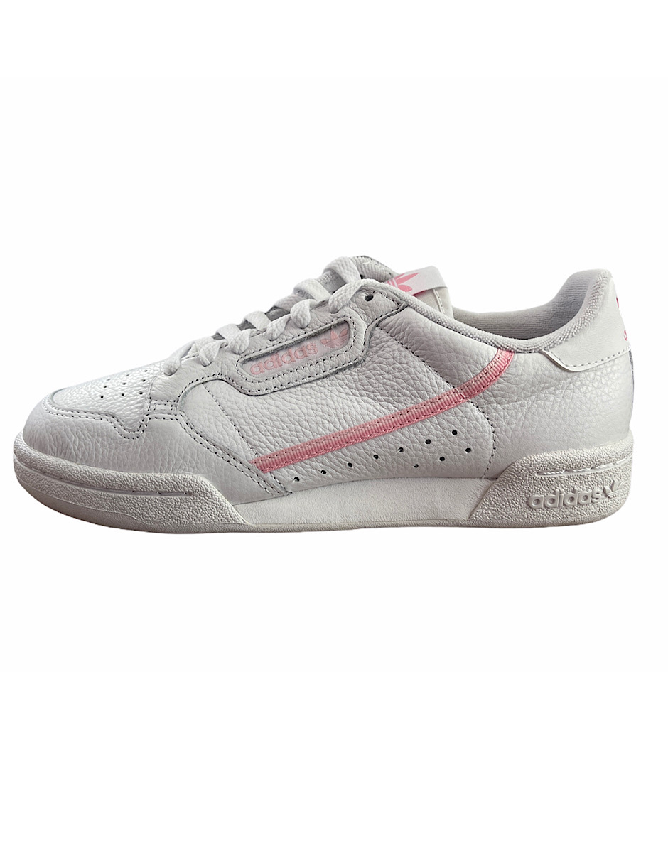 TENIS ADIDAS CONTINENTAL 80 W blanco, rosa (G27722)