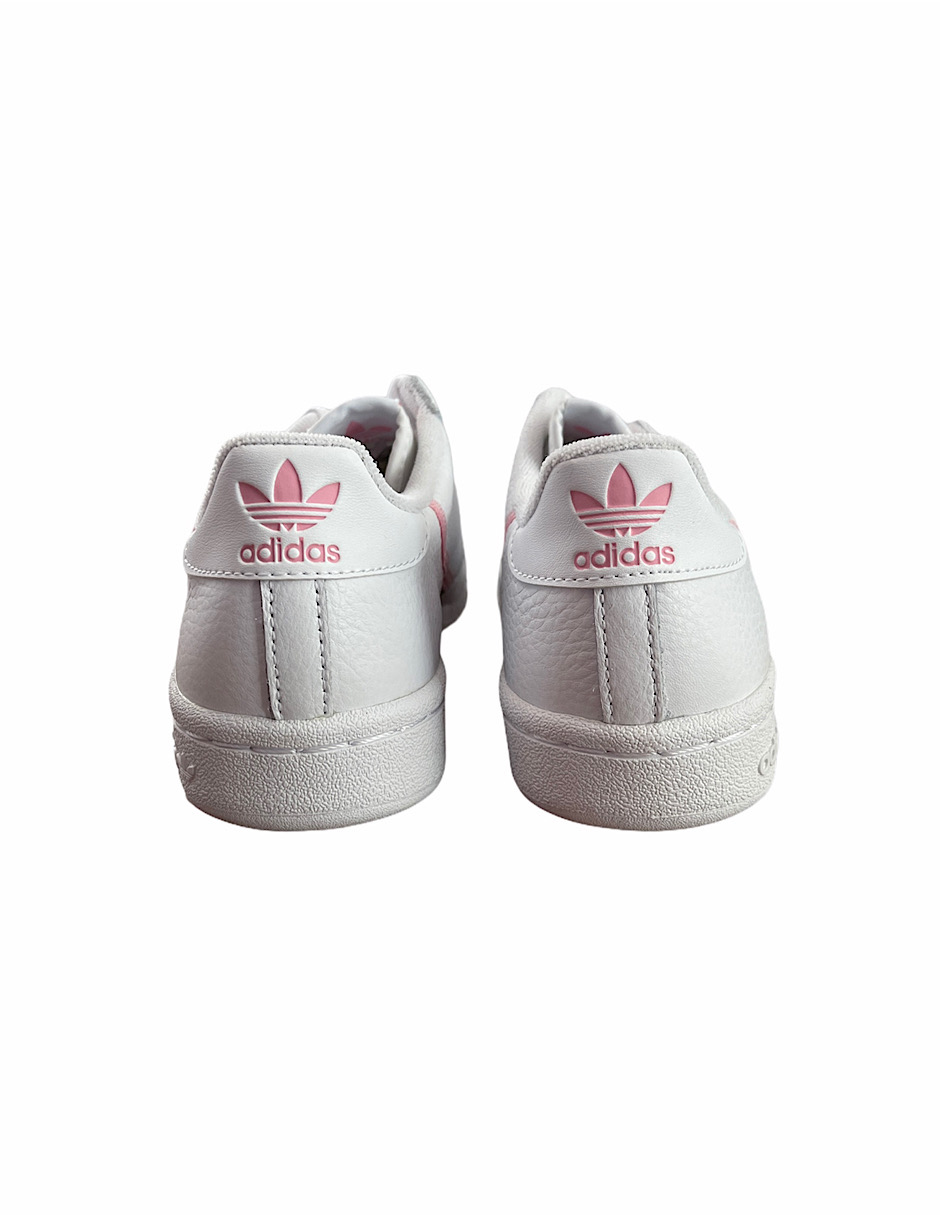 TENIS ADIDAS CONTINENTAL 80 W blanco, rosa (G27722)
