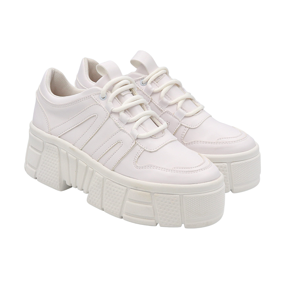 TENIS CHUNKY AYPSHOES PLATAFORMA LUCIA BLANCO