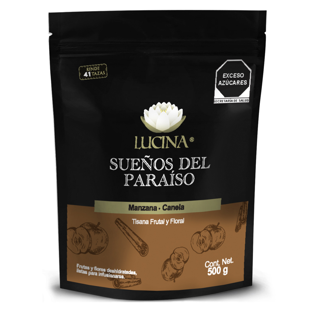 SUEÑOS DEL PARAISO  TISANA FRUTAL 500GR LUCINA 