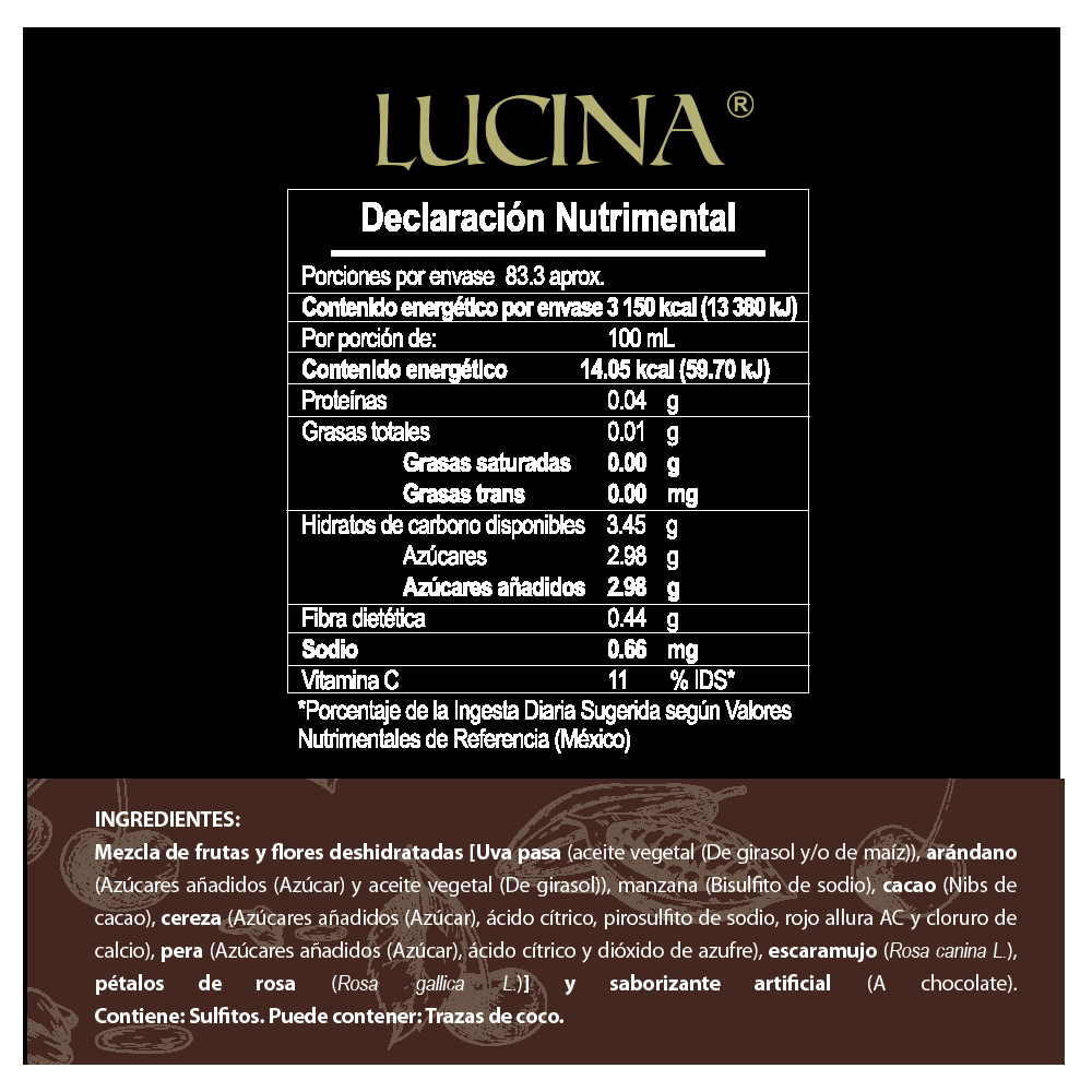 DELICIA IMPERIAL TISANA FRUTAL 1KG LUCINA 