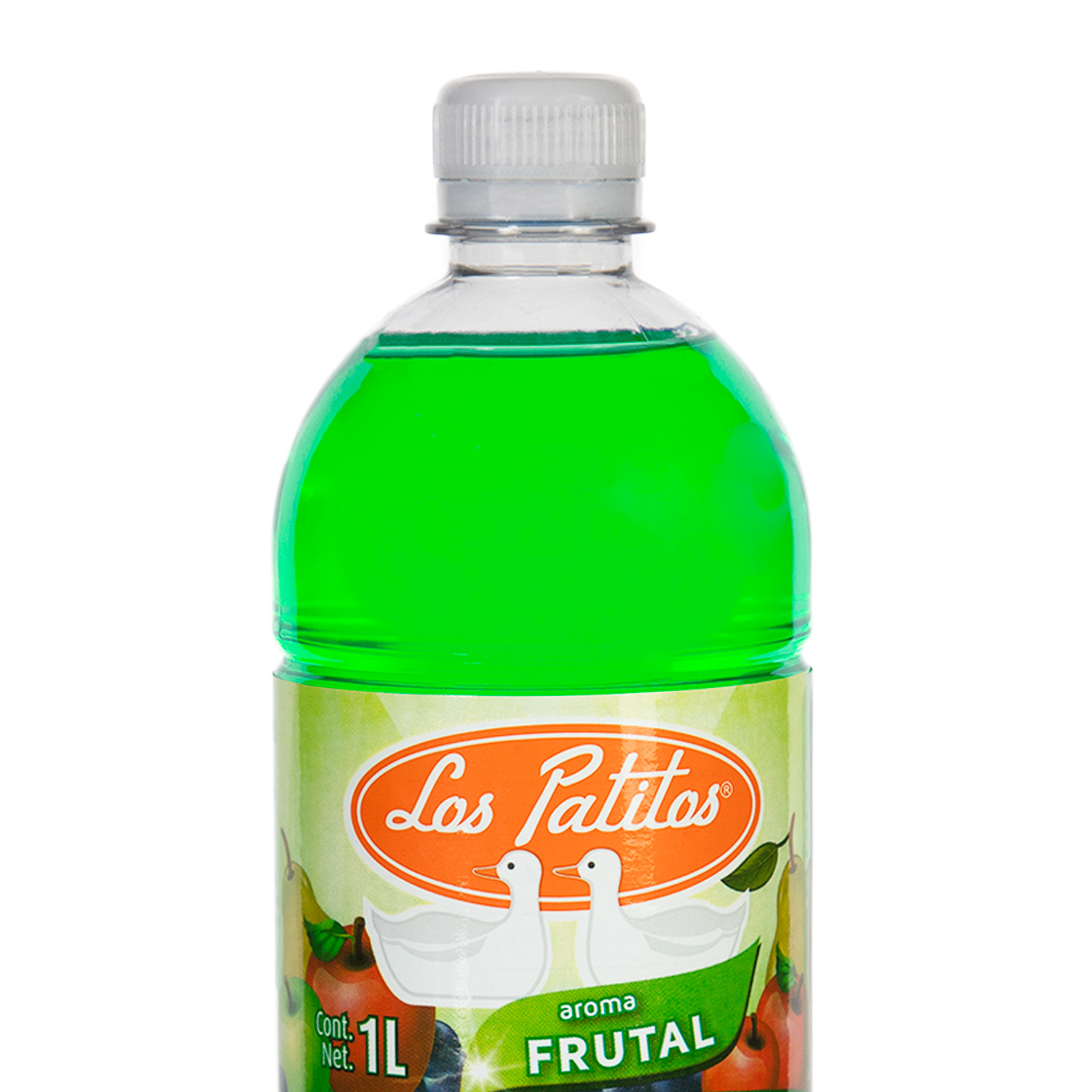 Limpiador Multiusos Los Patitos Frutal Caja Con 12 Botellas De 1 Litro