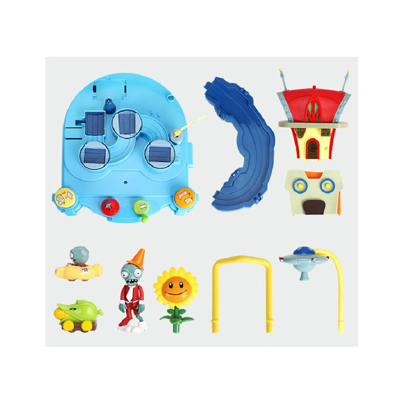 Juego Plantas Vs Zombies Personajes Ataque Juguetes Niños