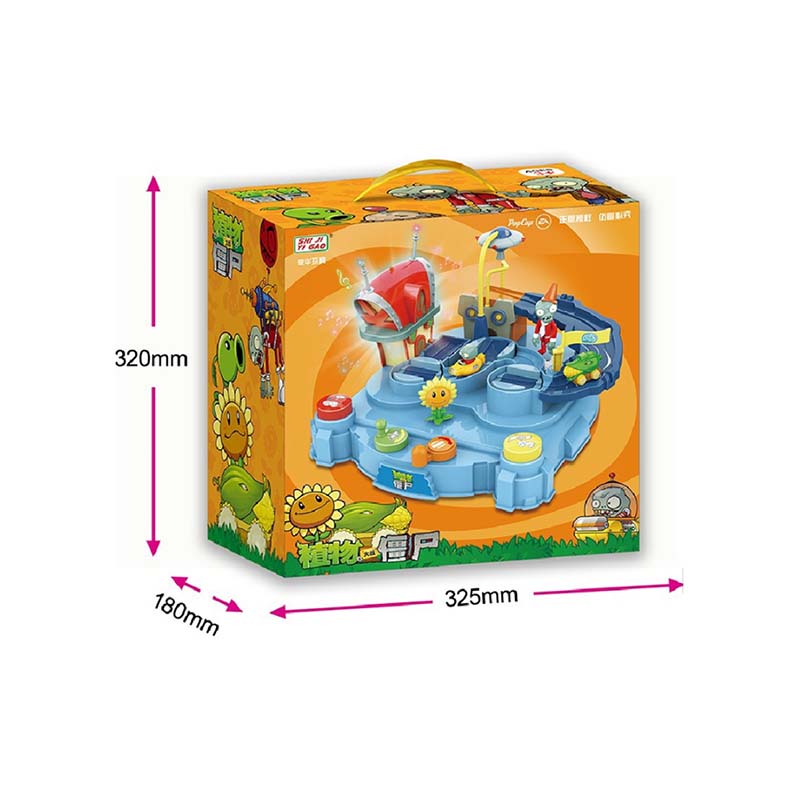 Juego Plantas Vs Zombies Personajes Ataque Juguetes Niños