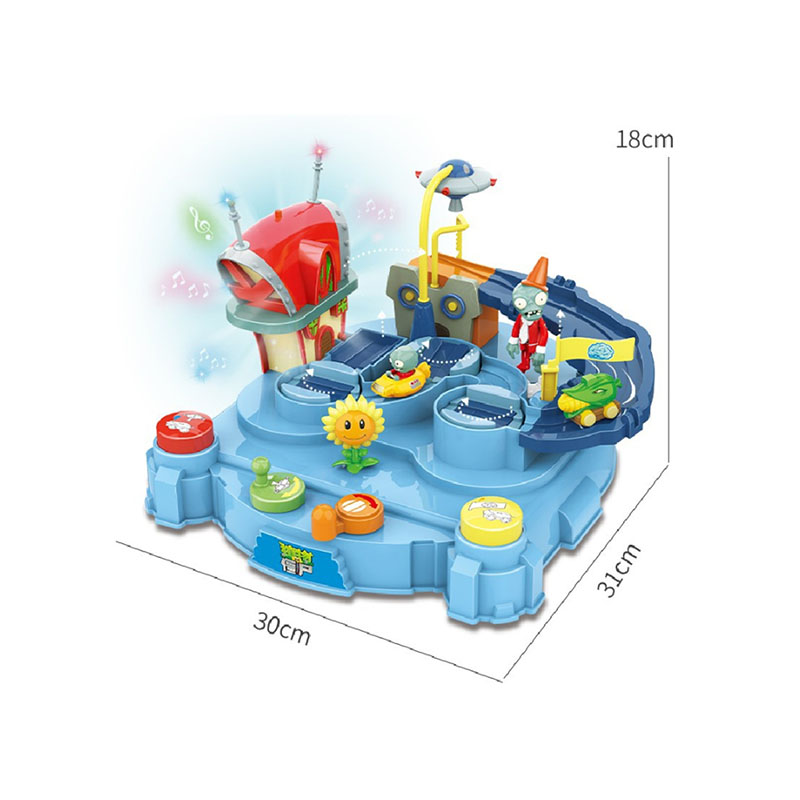 Juego Plantas Vs Zombies Personajes Ataque Juguetes Niños