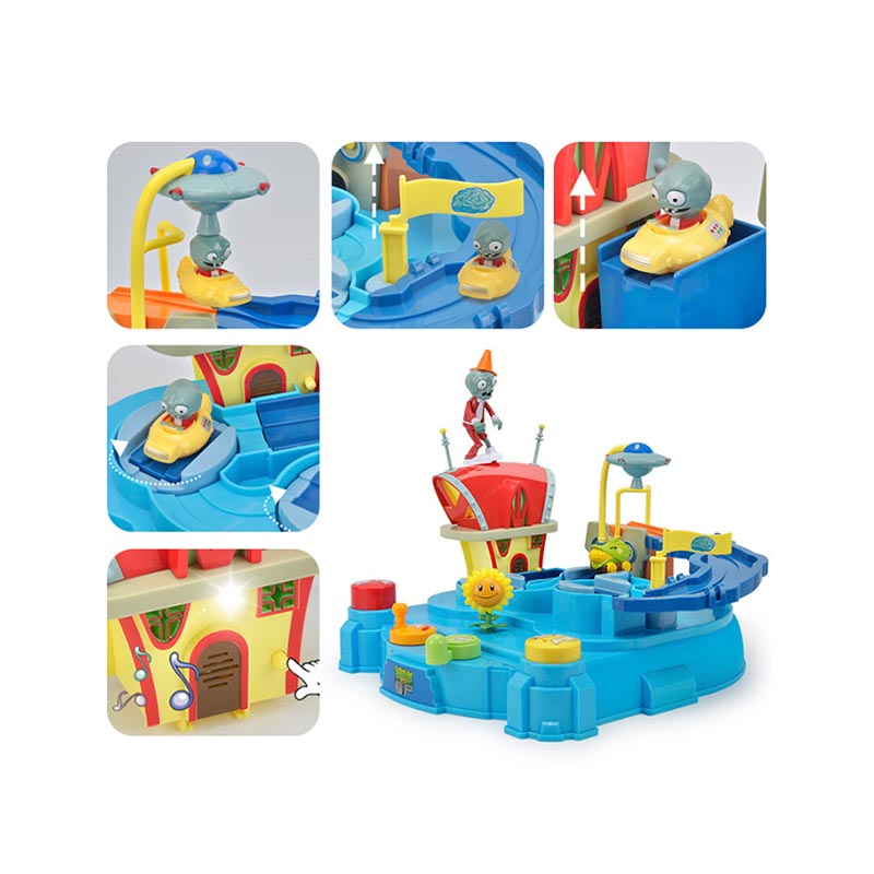 Juego Plantas Vs Zombies Personajes Ataque Juguetes Niños