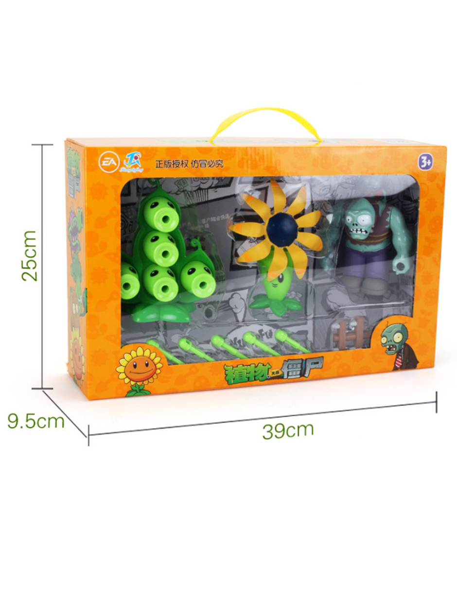 Juego Plantas Vs Zombies Colección Muñecos Juegos Infantil