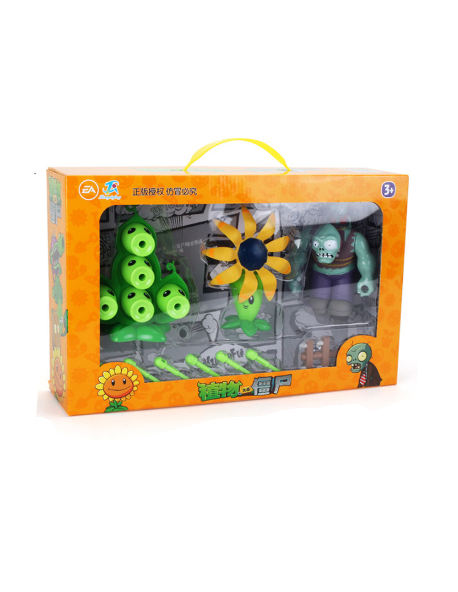 Juego Plantas Vs Zombies Colección Muñecos Juegos Infantil