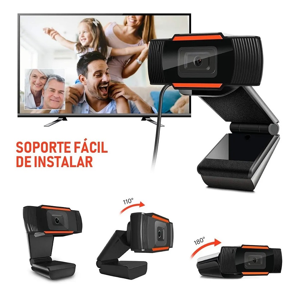 Cámara Web Full Hd 1080p Usb Con Micrófono Favorito 18 opiniones