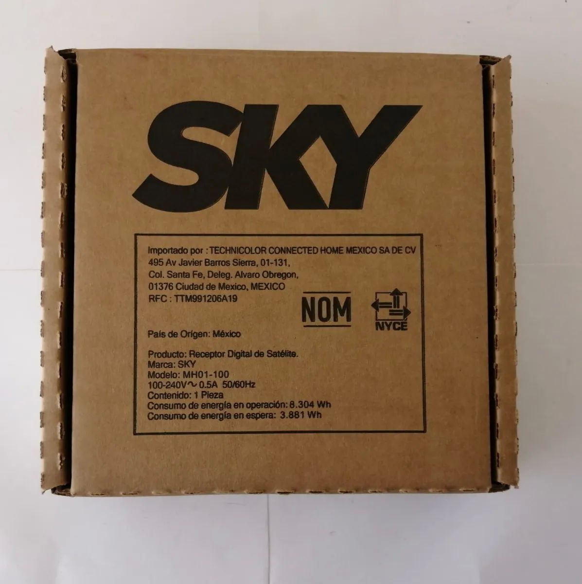 Mekano-Receptor Digital De Satélite Sky, Mh01-100