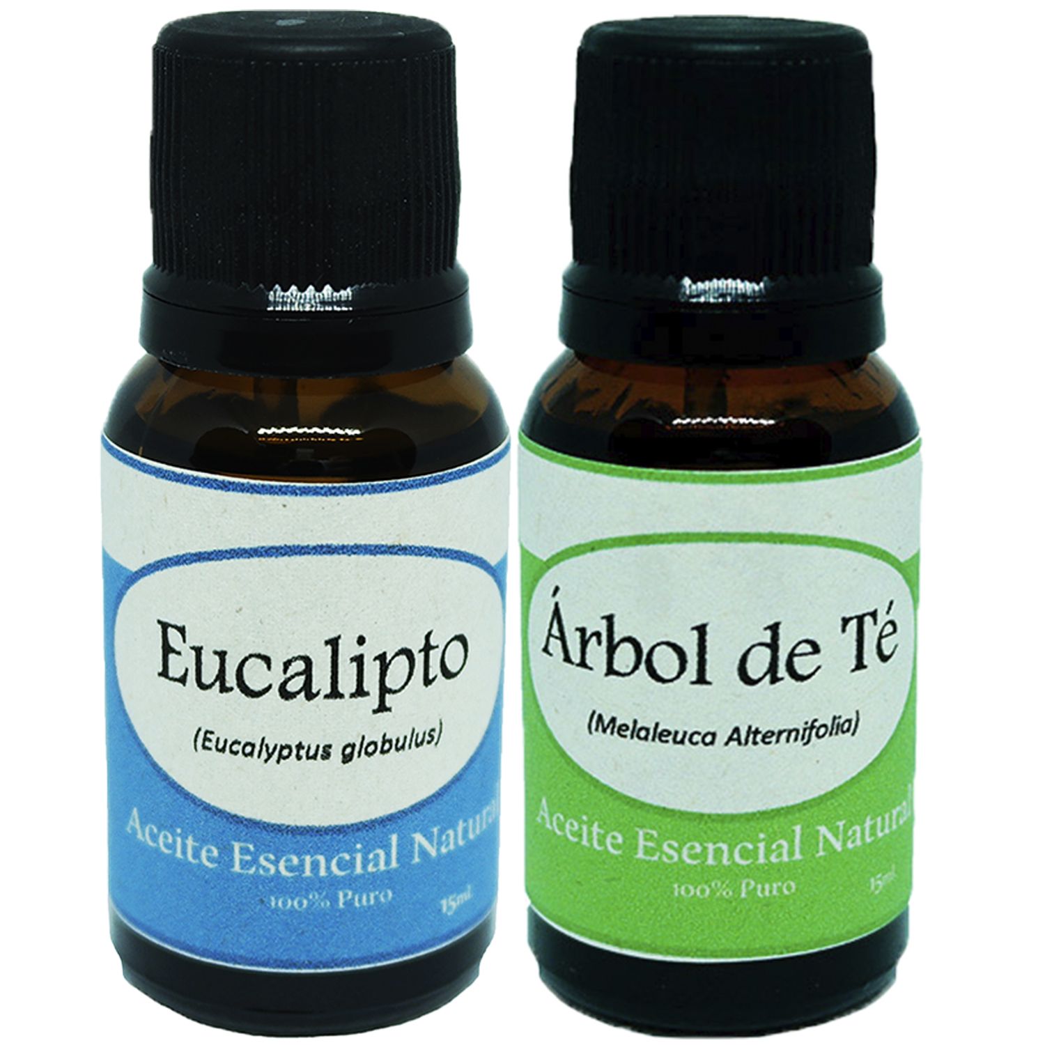 Eucalipto y Arbol de Te Kit Aceite Esencial para Humidificador 2 Pzas Krisamex