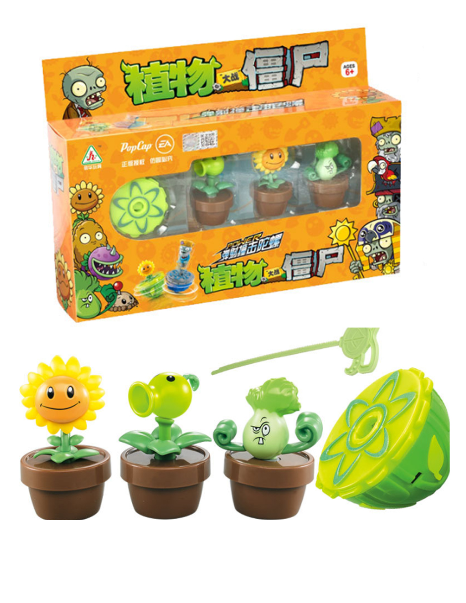 Pvz Set Juguetes Plantas Vs Zombies Personajes Varios Niños