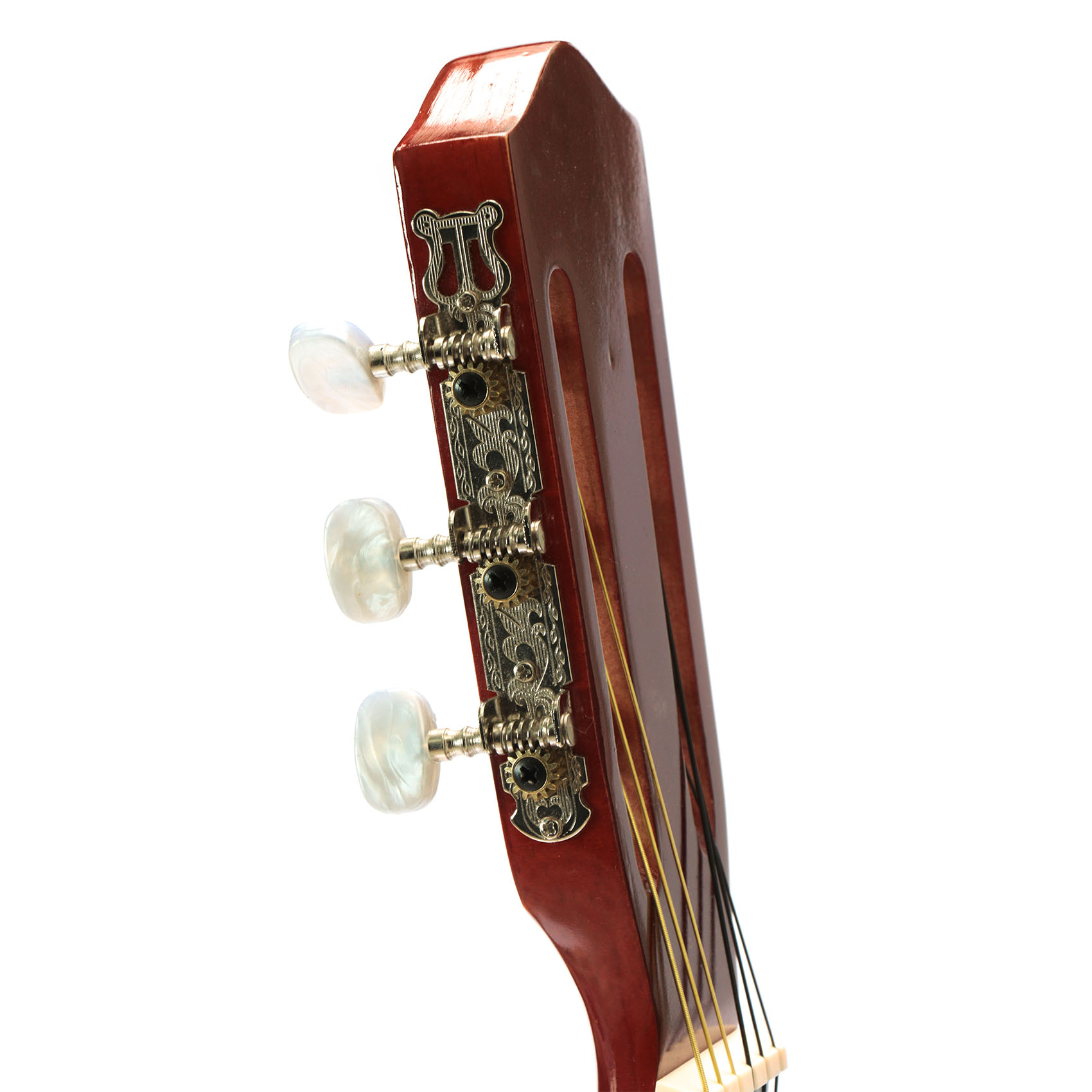 Guitarra 100% Madera Natural Acustica De Muy Alta Calidad