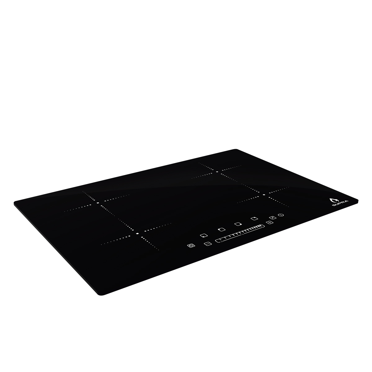 Parrilla de inducción magnética empotrable SUPRA INDUZIONE parrilla eléctrica de 4 quemadores de 76 cm 