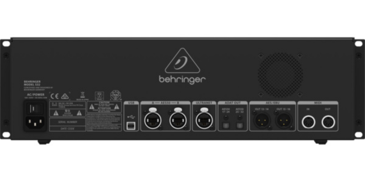 Snake Digital 32 Canales para Mezcladora X32 Behringer S32