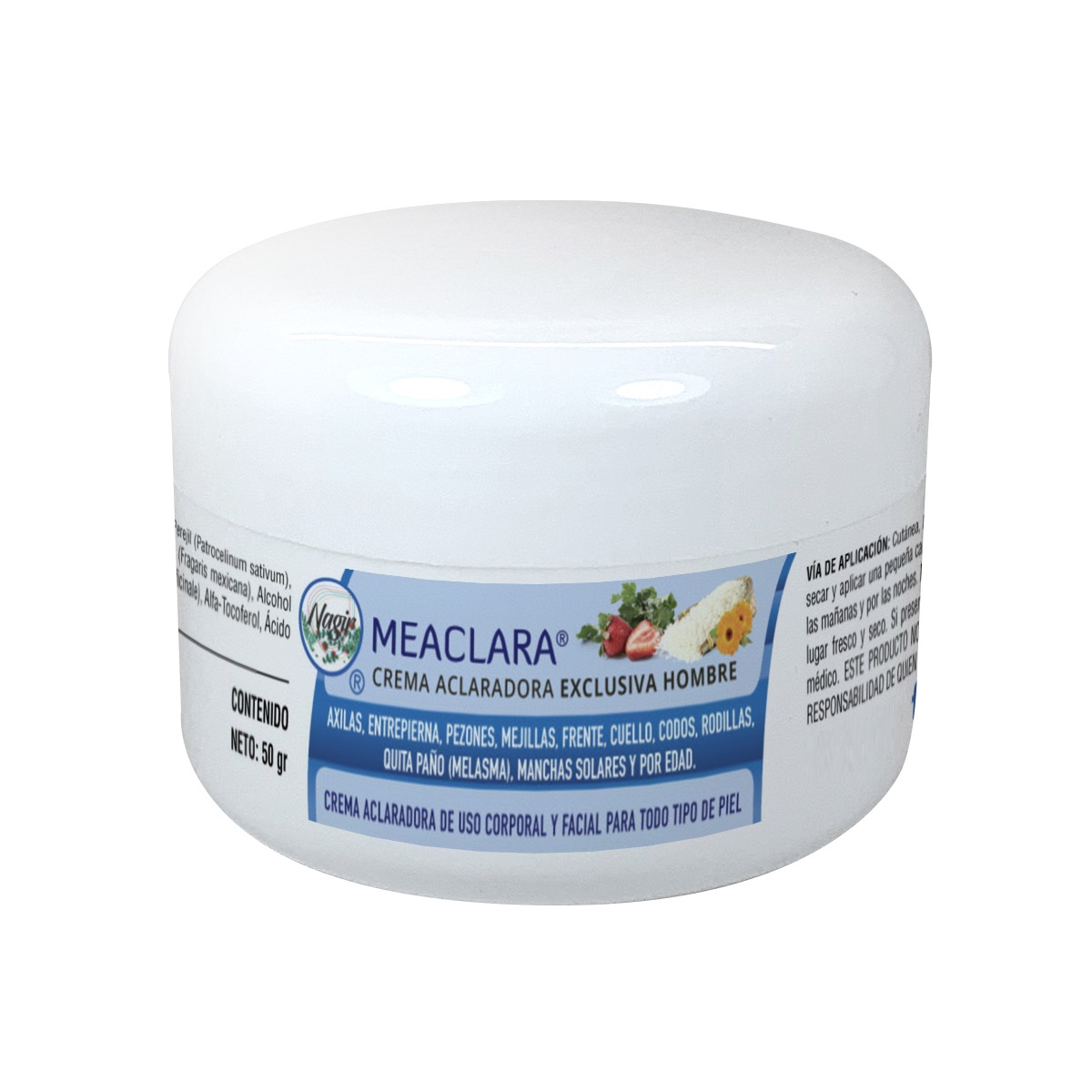 Crema Aclaradora MEACLARA para Hombre de 50 g