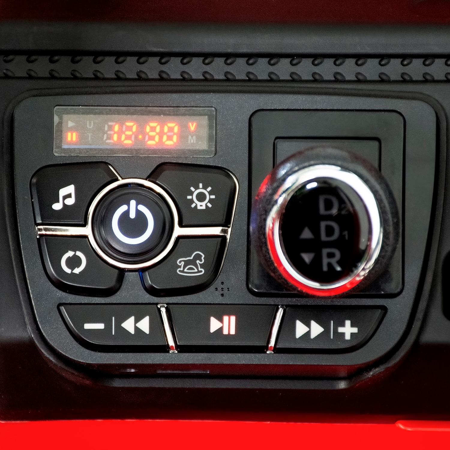 Montable Electrico Jeep 4x4 8 km/h Rojo Camioneta Little Monkey