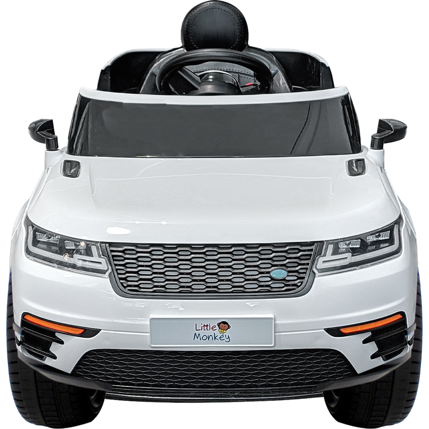 Montable Electrico Camioneta Land Rover Blanca 12v MP3 Control Remoto 3km