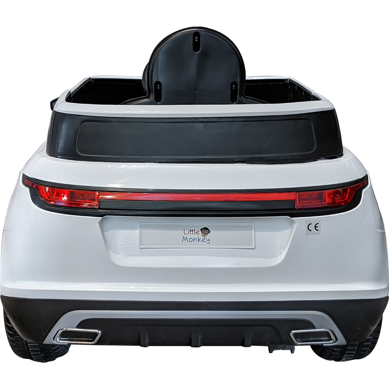 Montable Electrico Camioneta Land Rover Blanca 12v MP3 Control Remoto 3km