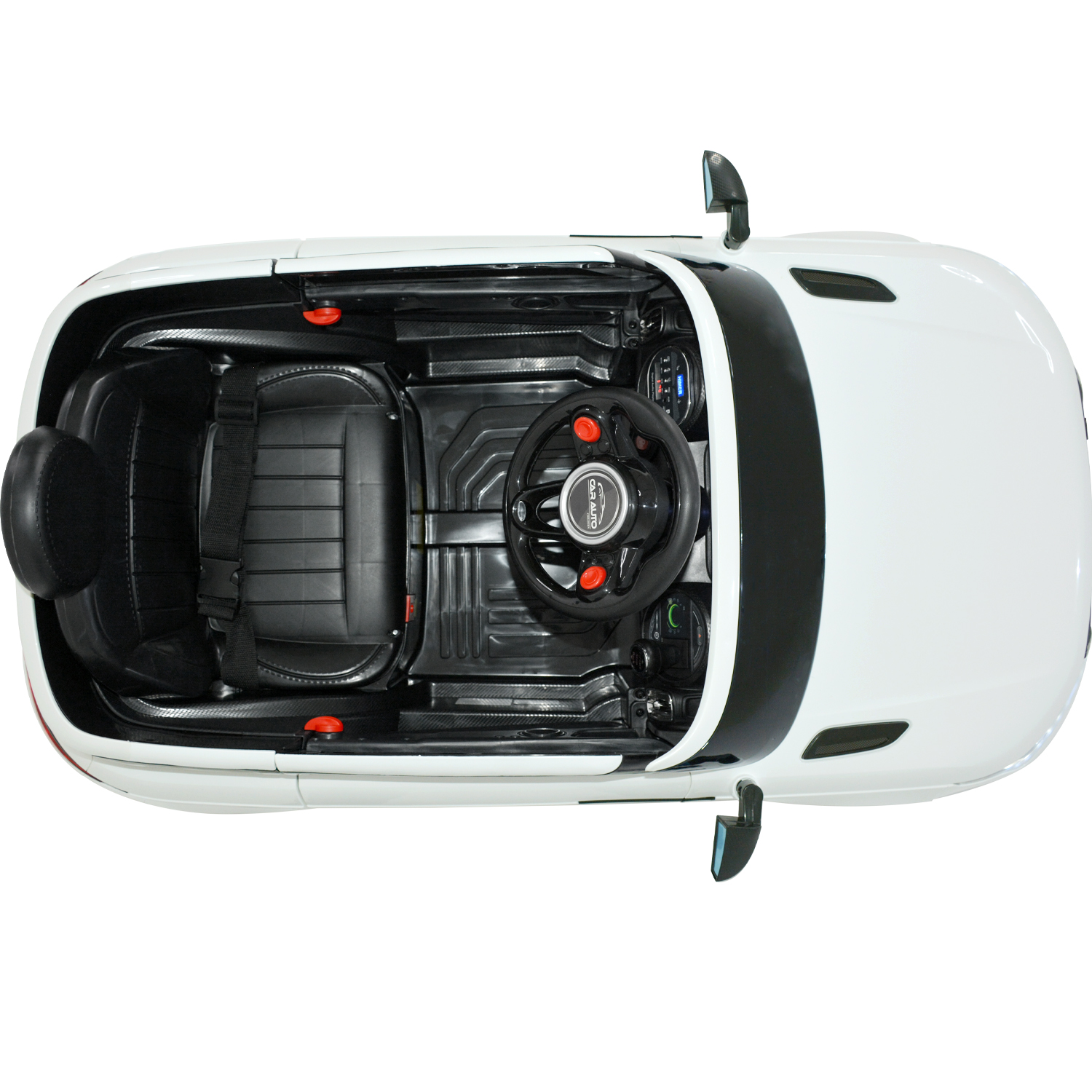 Montable Electrico Camioneta Land Rover Blanca 12v MP3 Control Remoto 3km