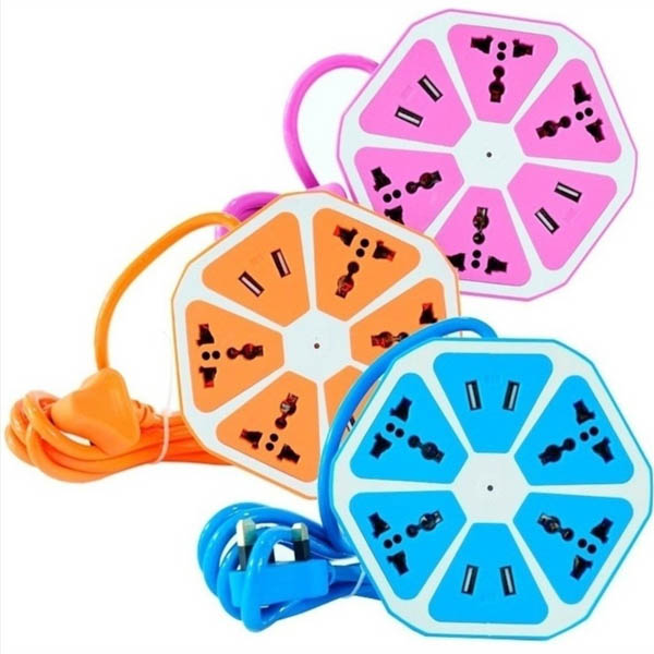 Multicontacto Usb Hexagonal Socket