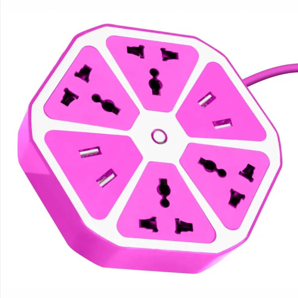 Multicontacto Usb Hexagonal Socket