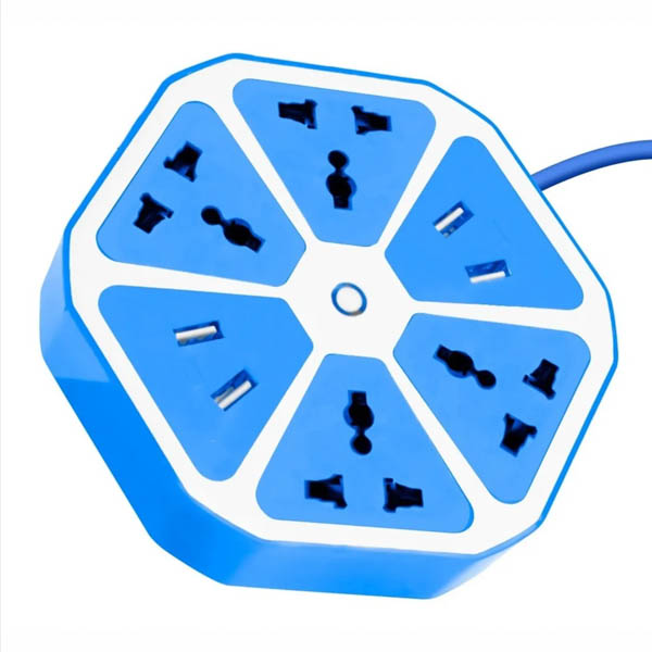 Multicontacto Usb Hexagonal Socket