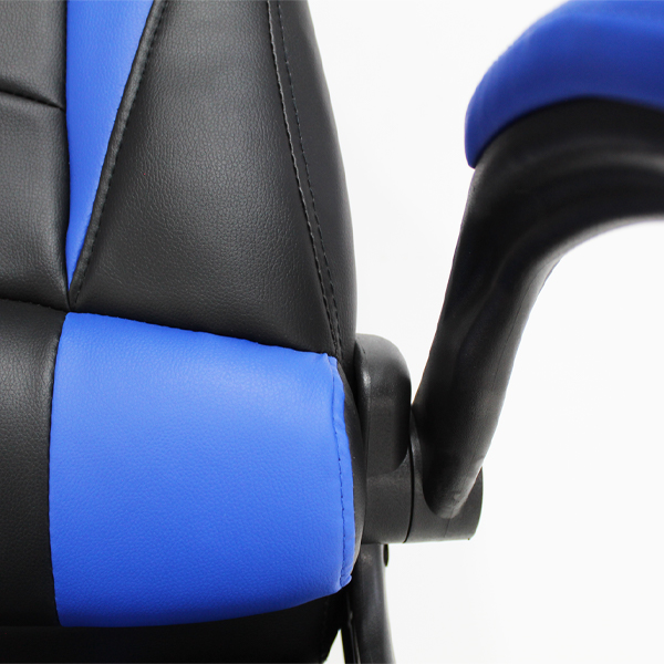 Silla Gamer Gaming JM-9505H Negro Azul Mundo In