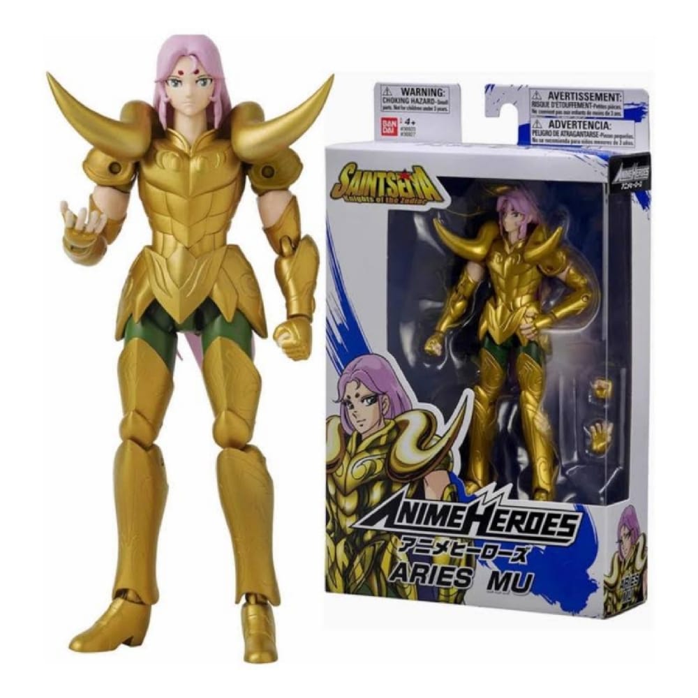 Caballeros del Zodiaco - Mu de Aries - Anime Héroes Bandai