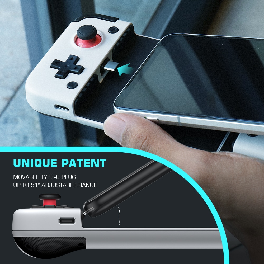 Control joystick GameSir X2 Type-C blanco