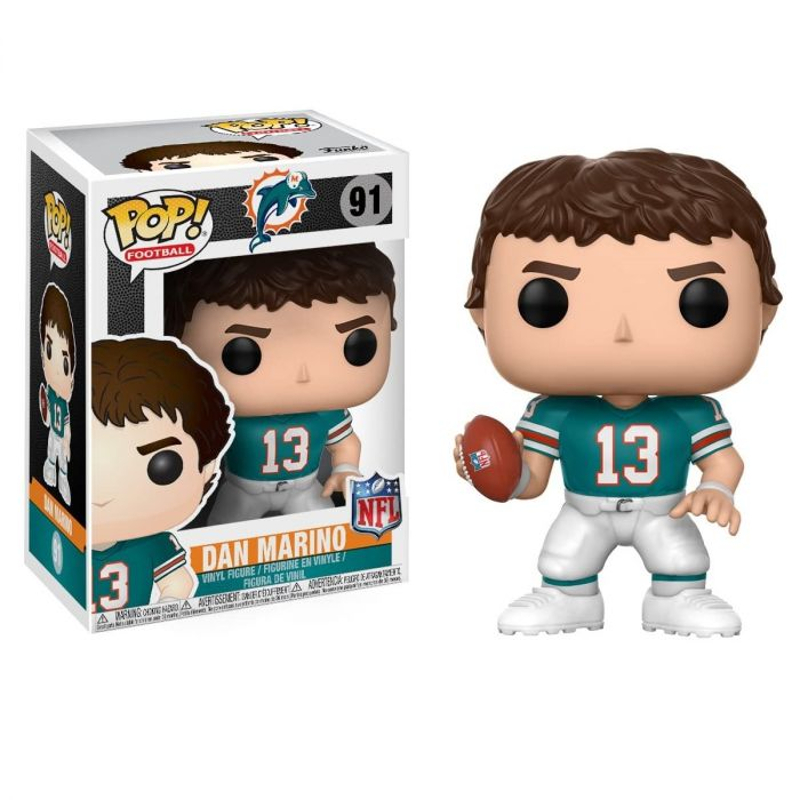 Funko Pop! Nfl Legends Dan Marino #91 Miami Dolphins