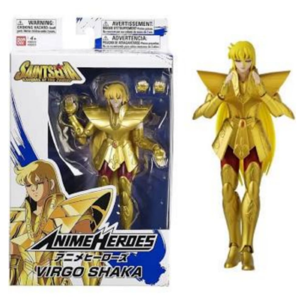 Caballeros del Zodiaco - Shaka de Virgo - Anime Héroes Bandai