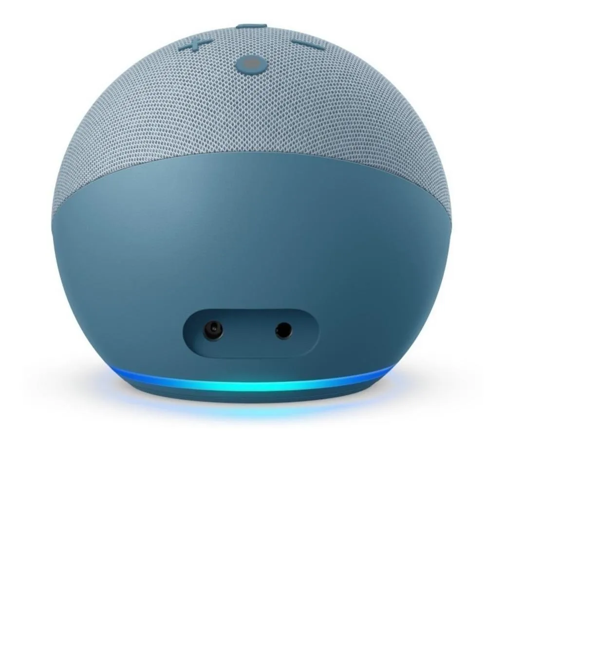 Amazon Echo Dot 4th Gen With Clock Con Asistente Virtual Alexa, Pantalla Integrada Twilight Blue
