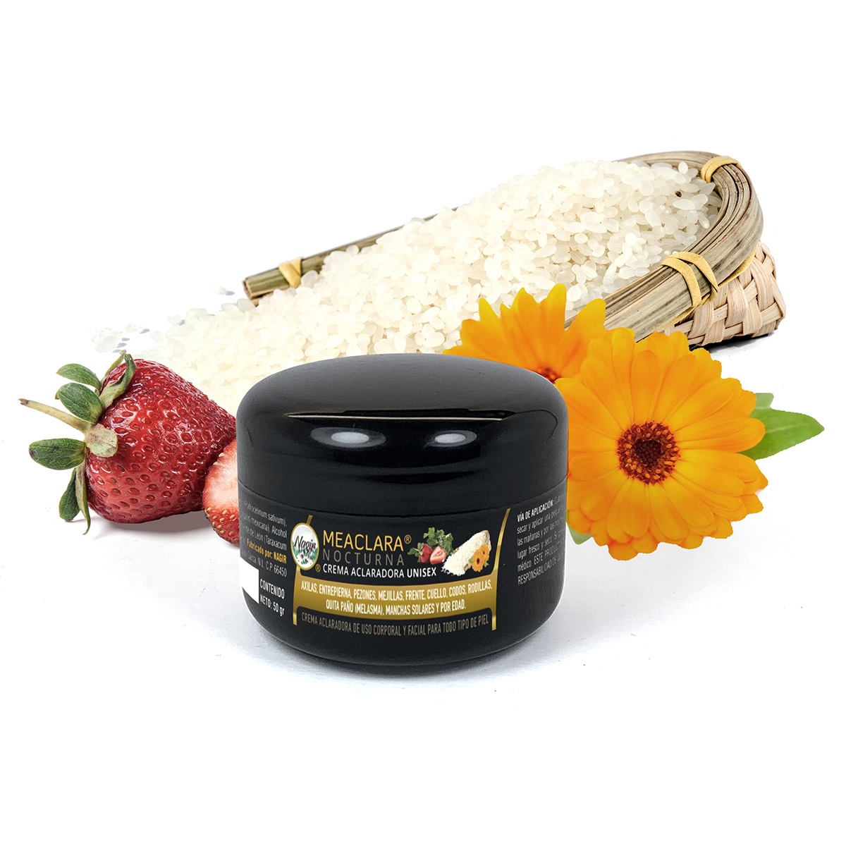Crema Aclaradora MEACLARA Nocturna de 50 g