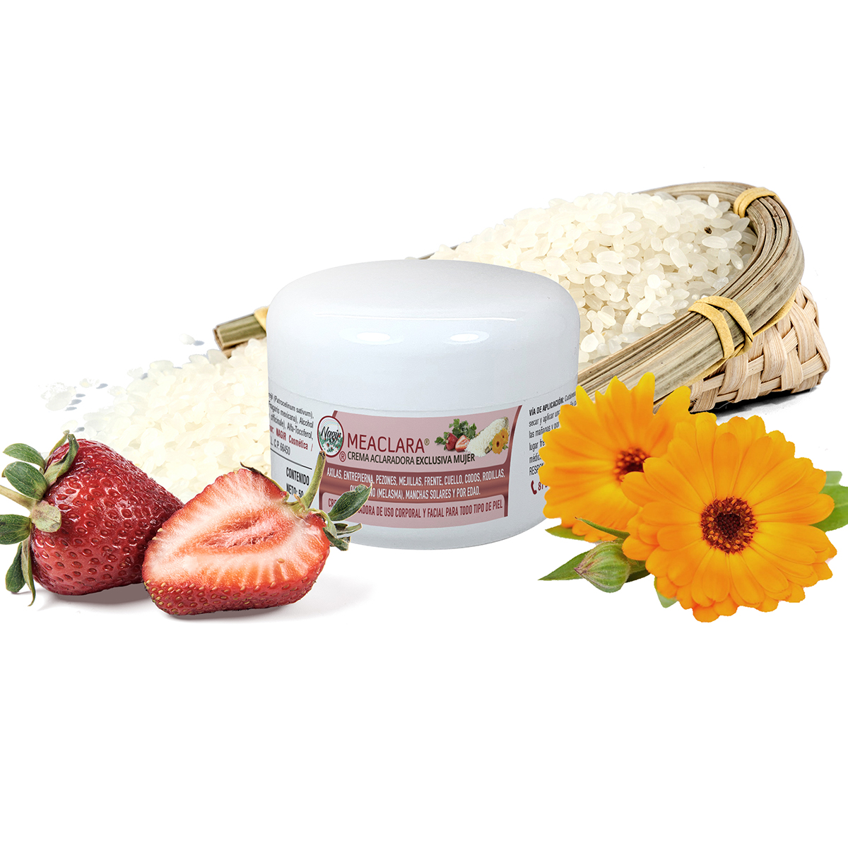 Crema Aclaradora MEACLARA para Mujer de 50 g